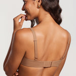 Women's Underwire Balconette Bra Gravel Beige @model_info:ES3