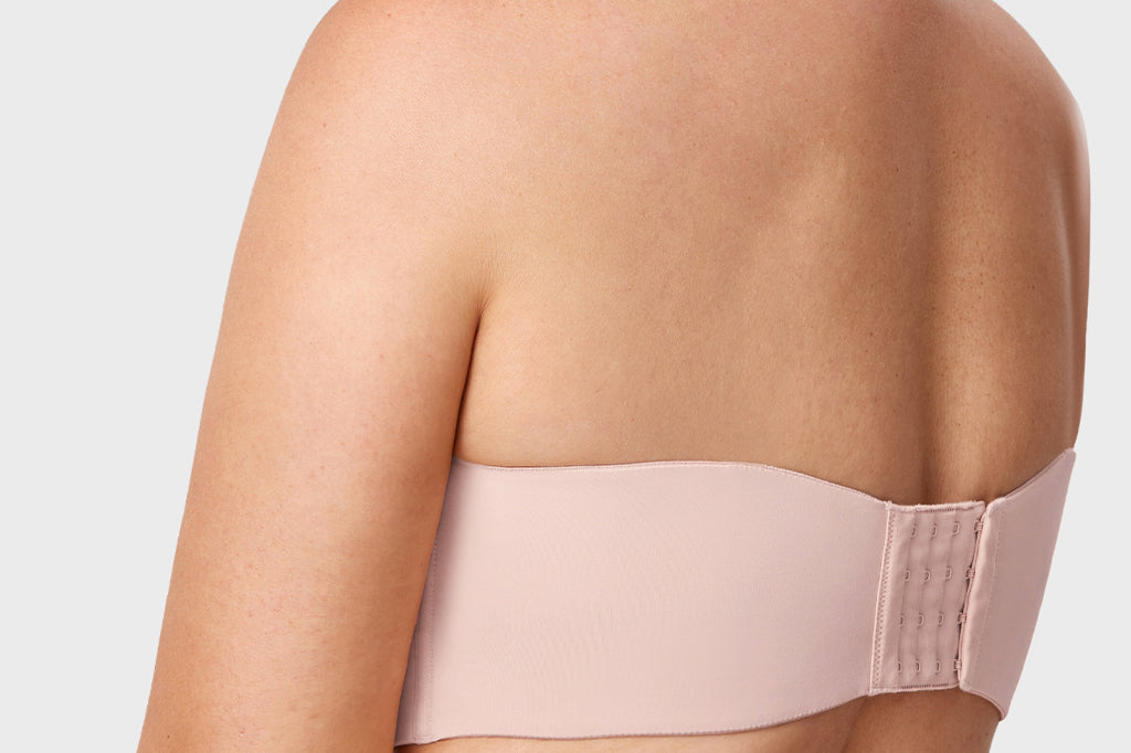 Women's Underwire Strapless Bra Gentle Rose