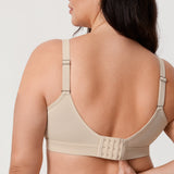 Women's Full Coverage Wireless Unlined Bra Flax Beige