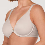 Women's Plunge Back Posture Bra Vanilla White @model_info:ES2