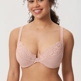Women's Lace Front Closure Posture Bra Rose Smoked