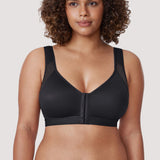 Women's X-shaped Back Posture Bra Black